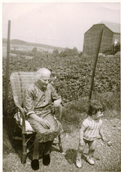 Ma grand M�re maternelle avec ma fille